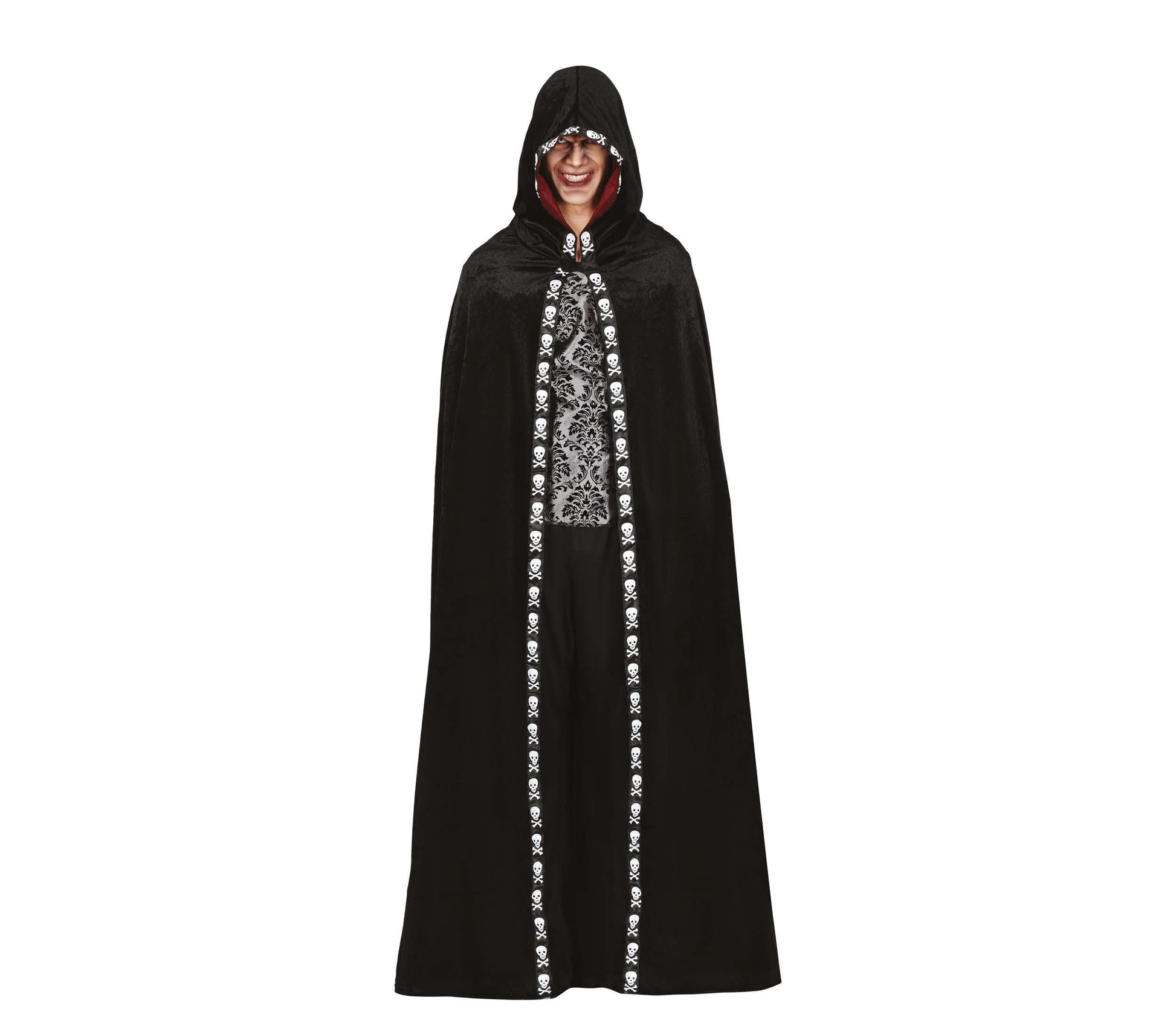 VELVET CAPE WITH HOOD 150 CMS
