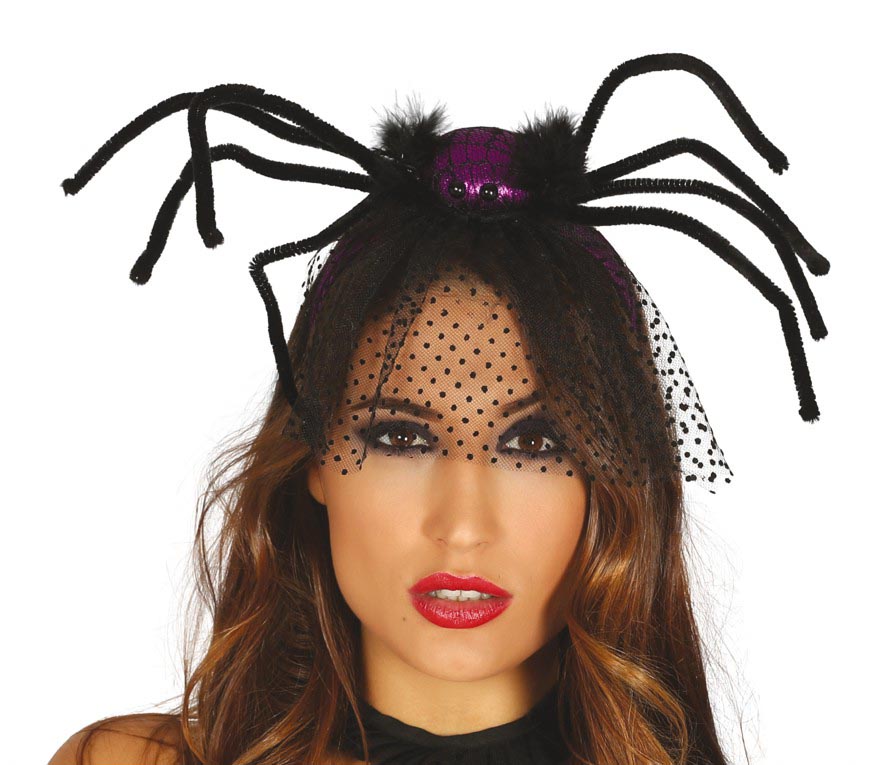 LILAC SPIDER TIARA