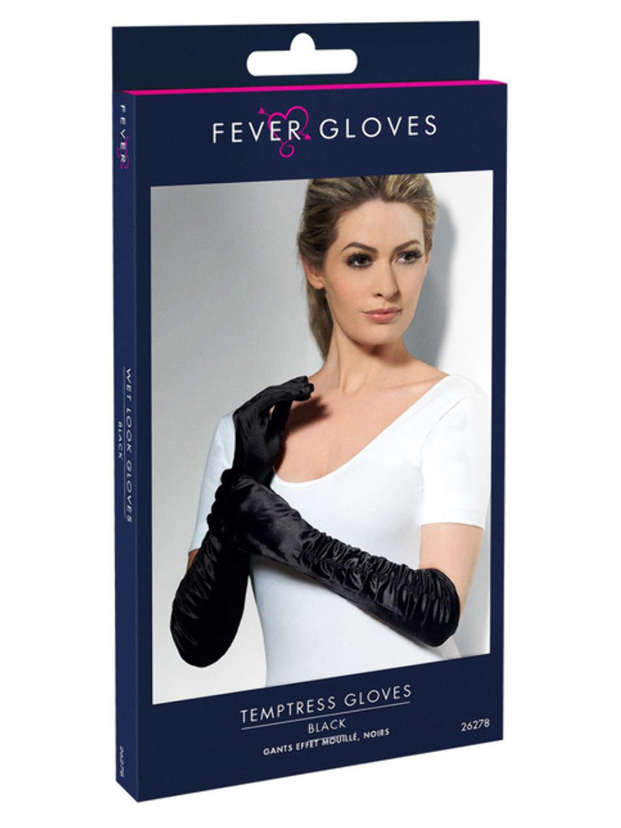 Temptress Gloves, Black - 3