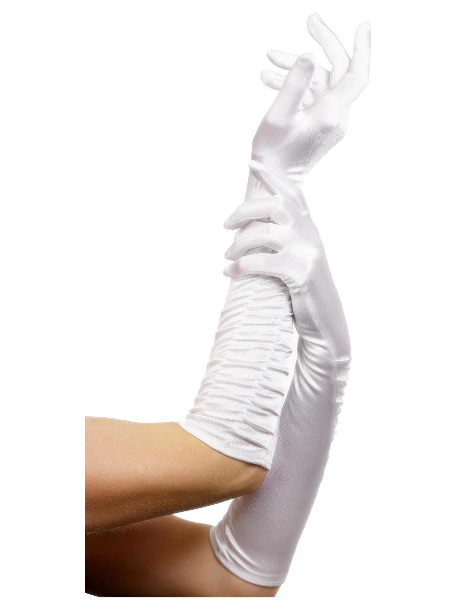 Temptress Gloves, White - 4