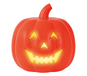 PUMPKIN WITH LIGHT AND SOUND, PVC, 32 CM