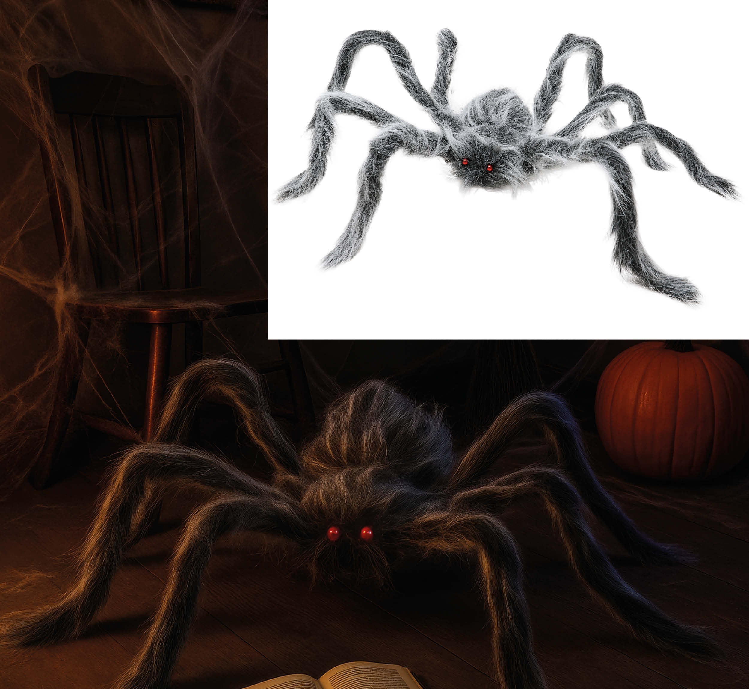 GREY SPIDER 70 CMS