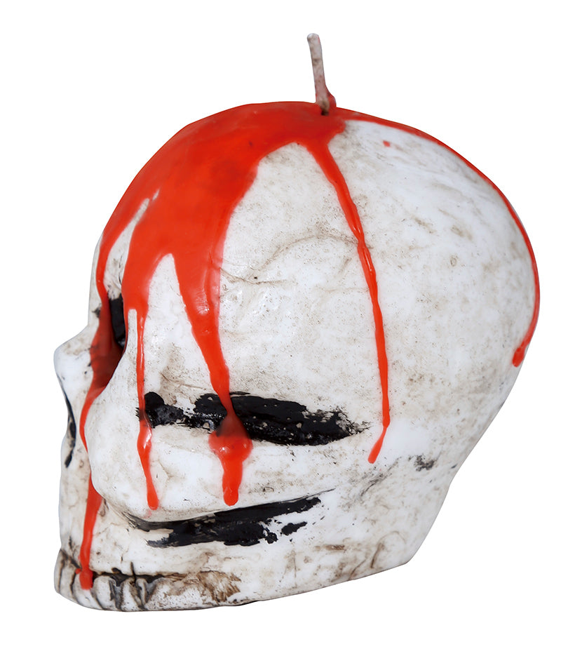 BLOODY SKULL CANDLE 10 CM
