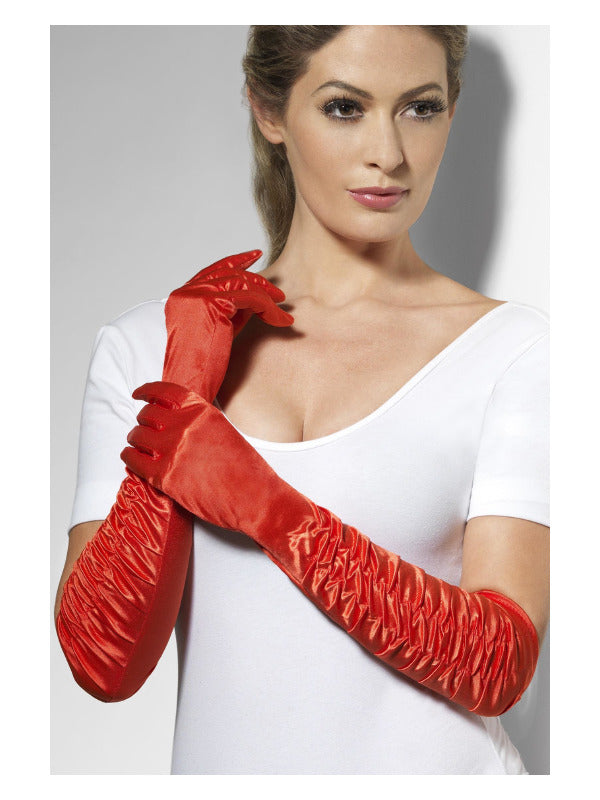 Temptress Gloves, Red - 2