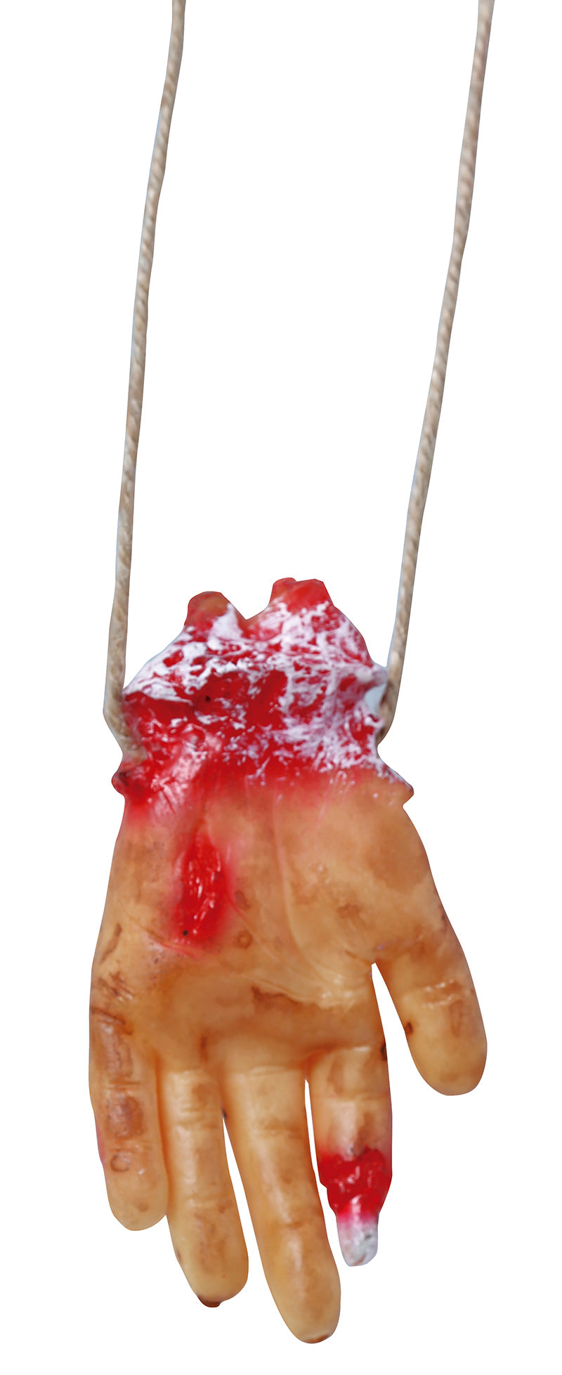 BLOODY HAND NECKLACE, LATEX