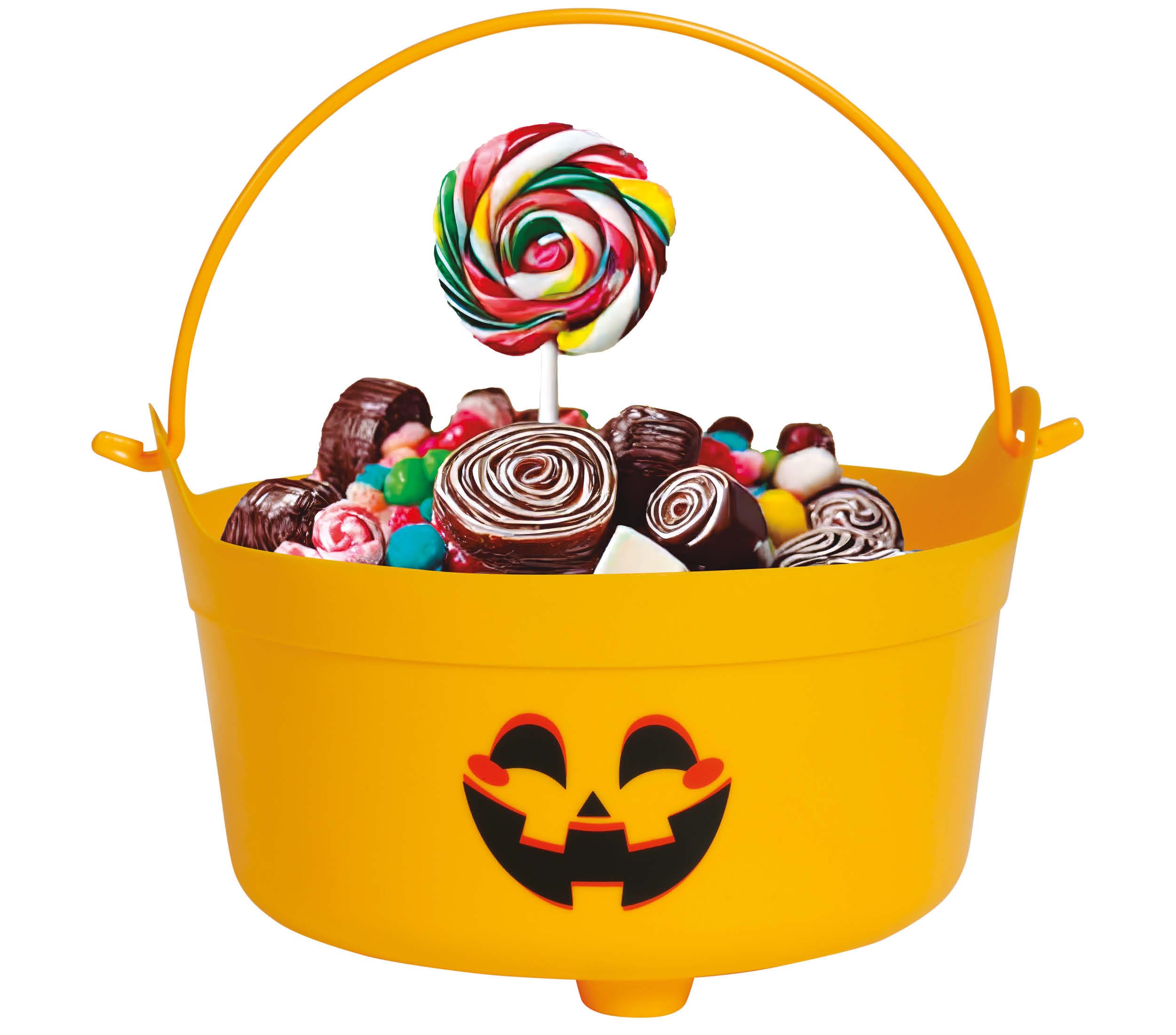 PUMPKIN CAULDRON, 24X23X15 CM