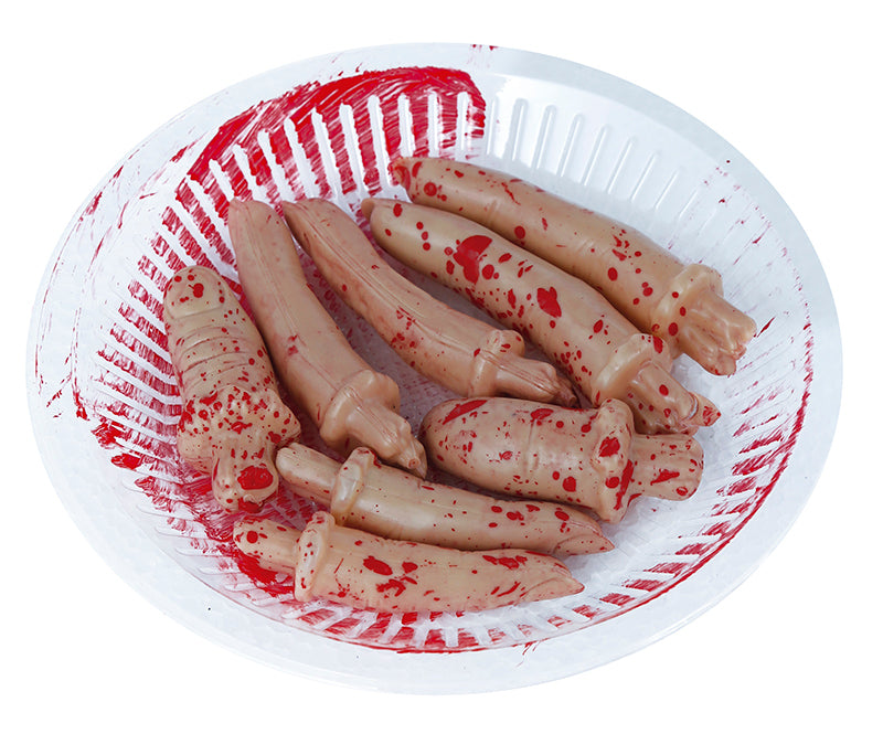 8 FINGERS TRAY, VINYL19X12 CMS