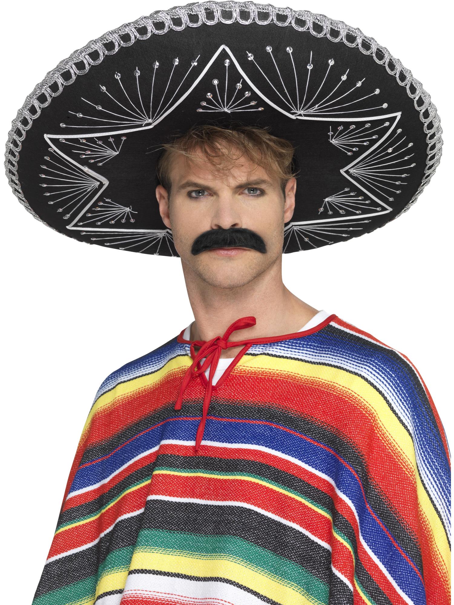 Deluxe Authentic Sombrero, Black 1