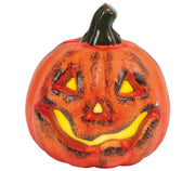 FOAM PUMPKIN 17 CMS WITH LIGHT