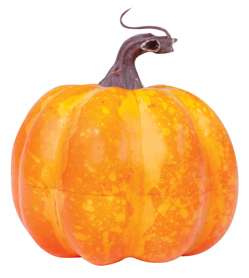 2 BLISTER PUMPKINS, FOAM, 10 CMS