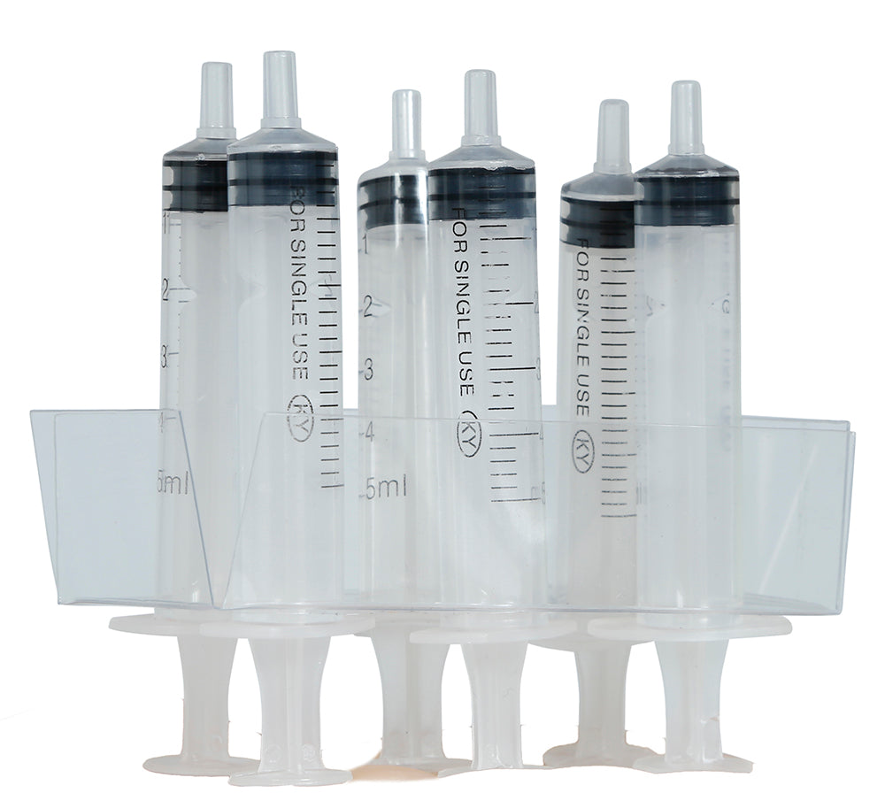 BOX OF 6 SYRINGES, 9 CMS