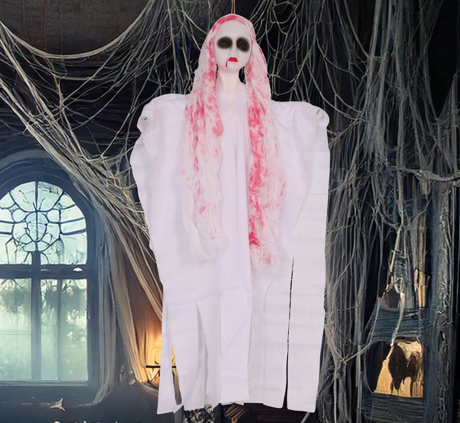 HANGING BLOODY GHOST 50 CM