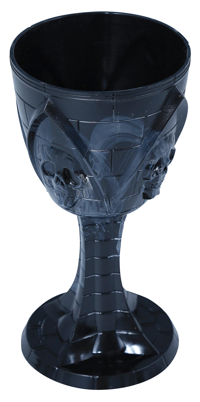 GOBLET WITH SKULL. 19 CM