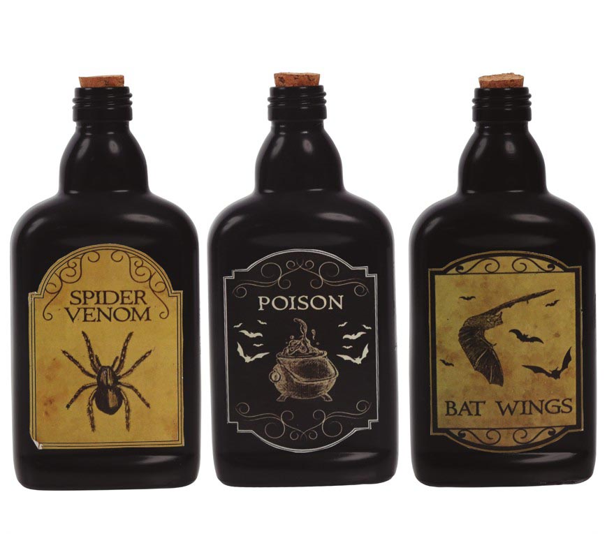 ASSORTED VENOM BOTTLE 19 CMS.