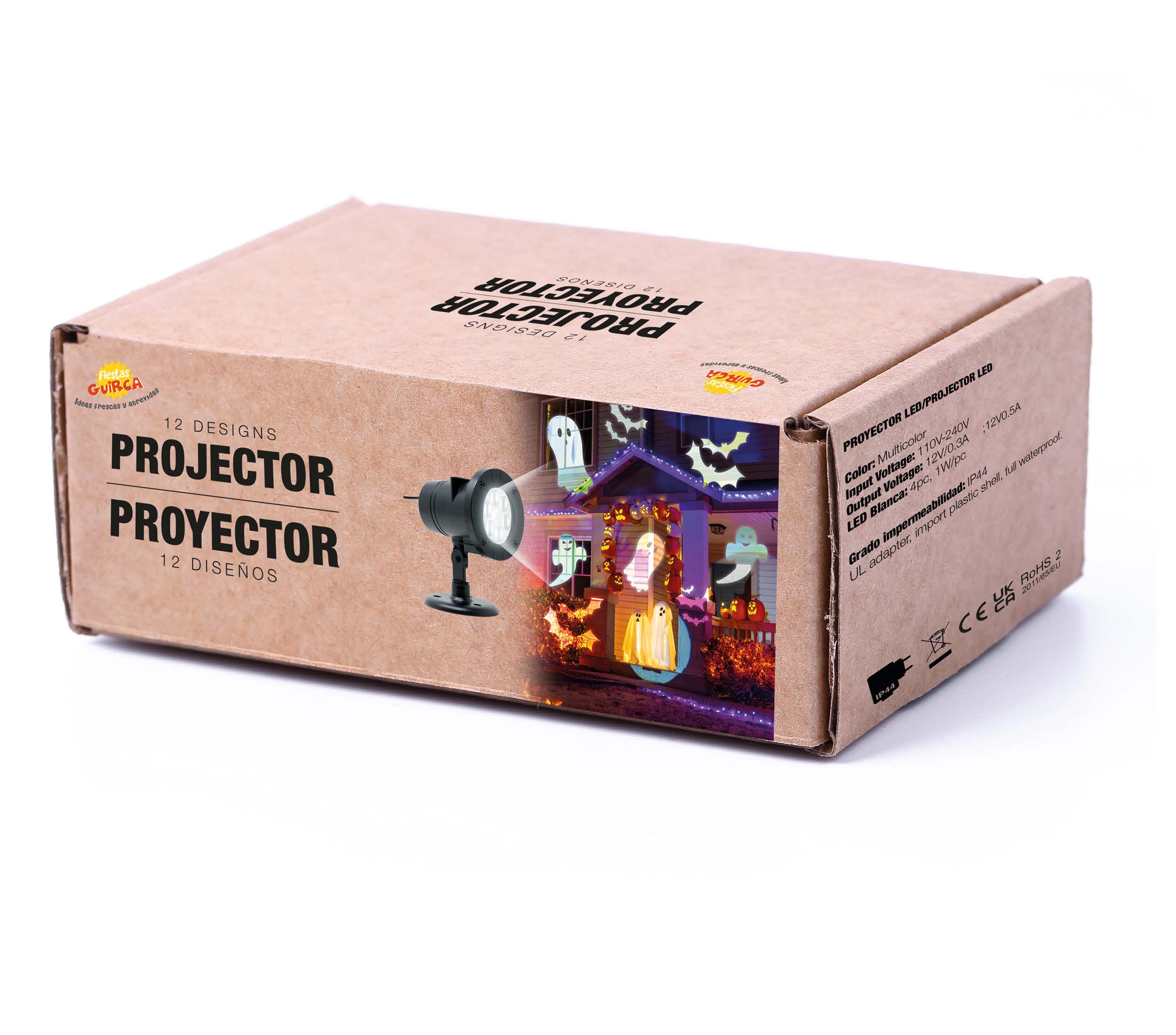 LED PROJECTOR, ASSORTED FIGURES, OUTDOOR