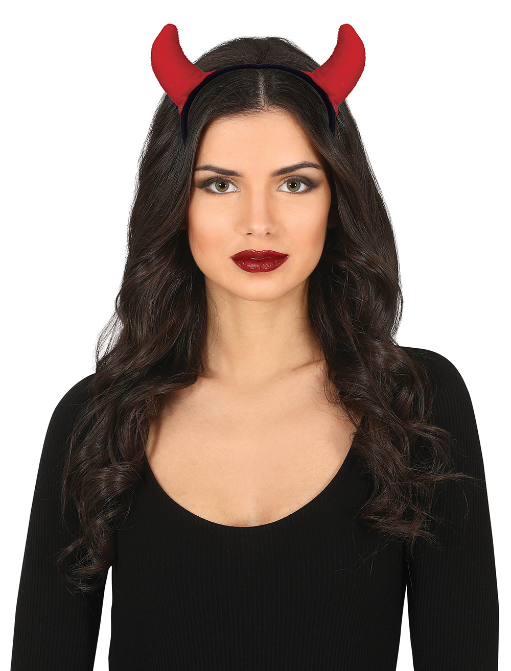 RED DEMON HORN HEADBAND