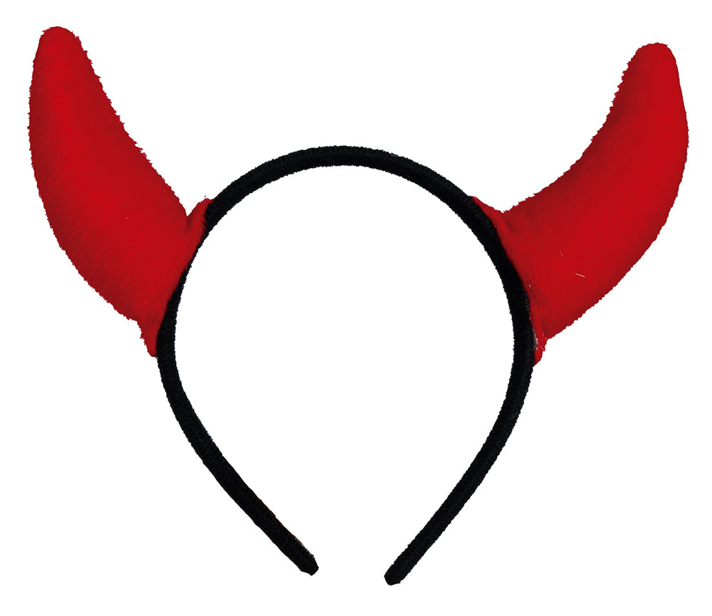 RED DEMON HORN HEADBAND