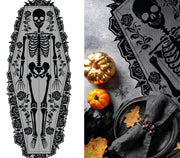 SKELETON TABLE RUNNER 183X60 CM
