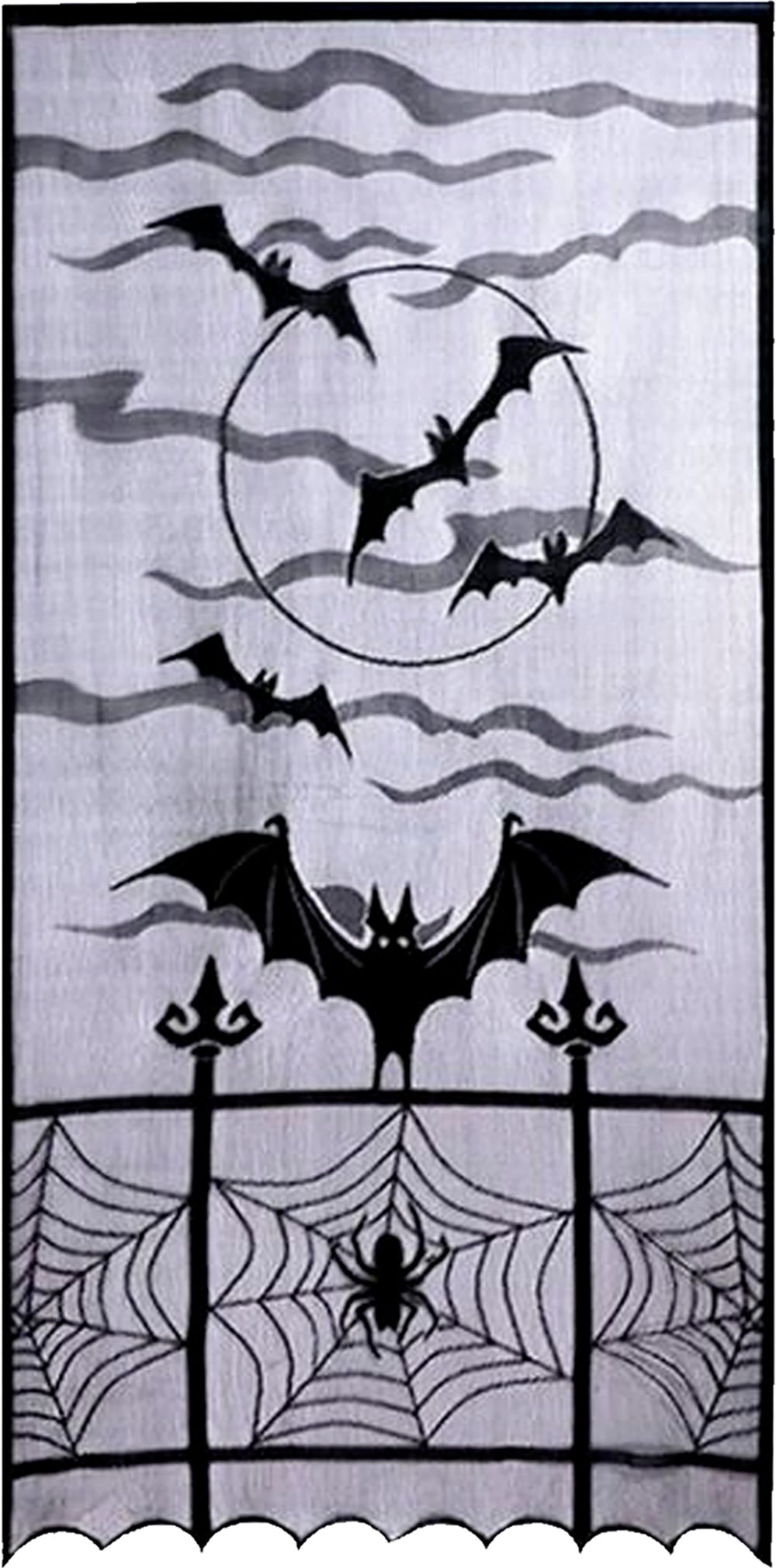 1 WITCH WINDOW DECORATION 102X213 CM