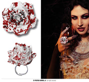BLOODY FLOWER RING