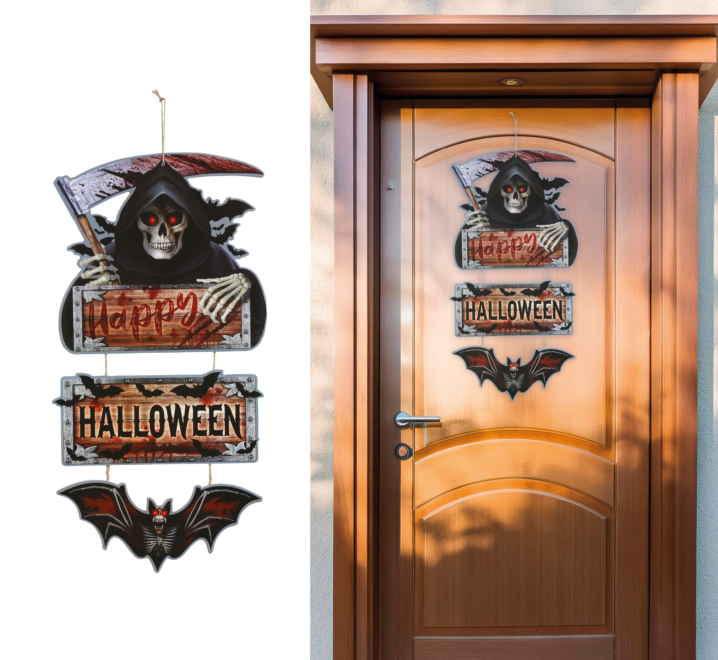 WOODEN SIGN 3 PARTS