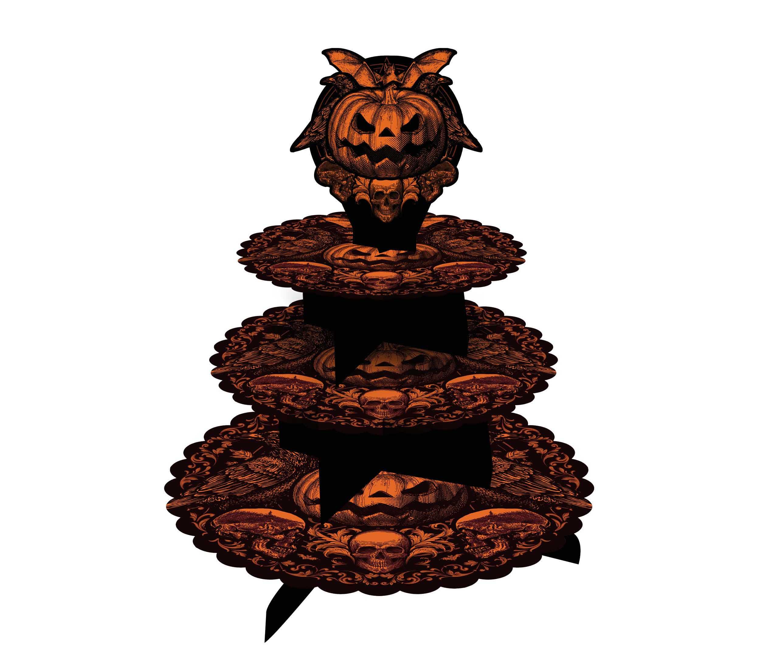 3 TIER TRAY, 40X30 CM