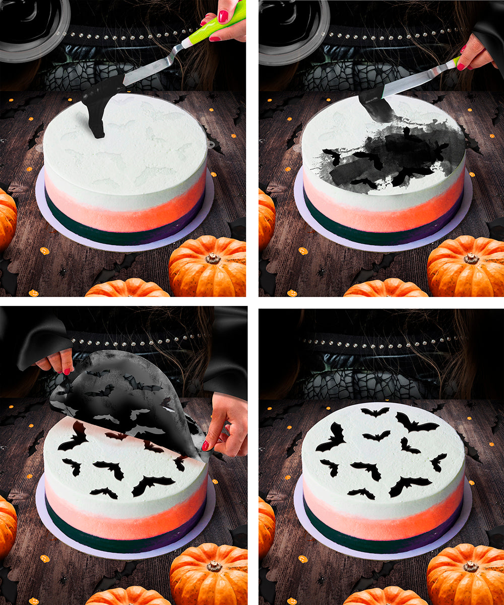DEC. STICKER CAKES, 25 CM