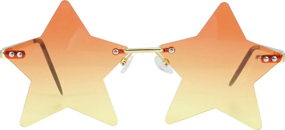 YELLOW STARS GLASSES