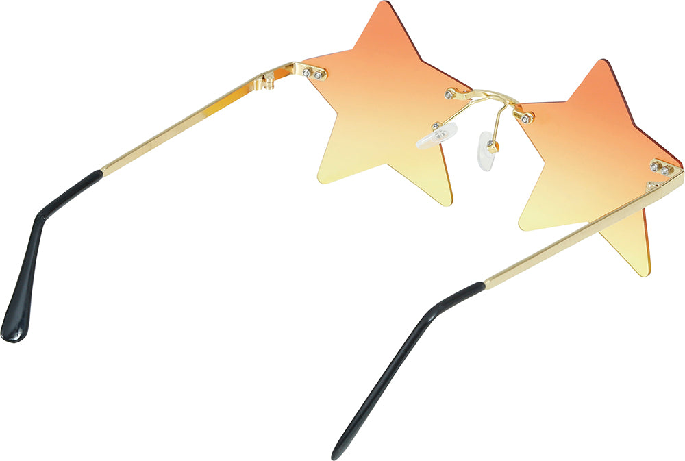 YELLOW STARS GLASSES