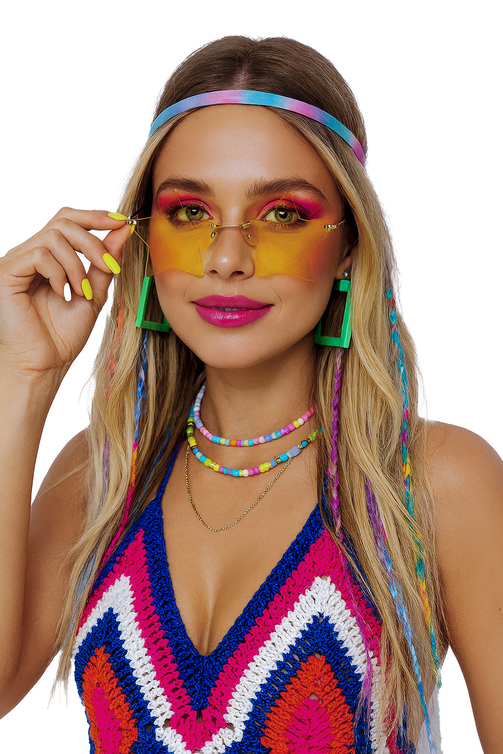 YELLOW STARS GLASSES
