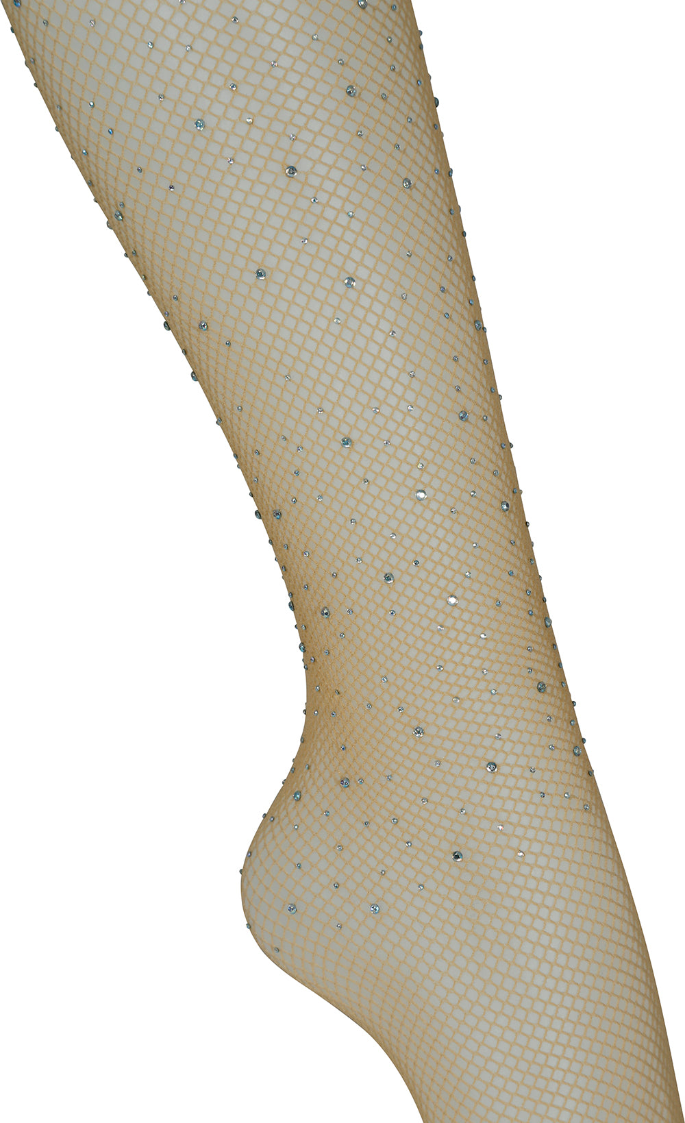 TIGHTS SMALL MESH WITH RHINESTONES