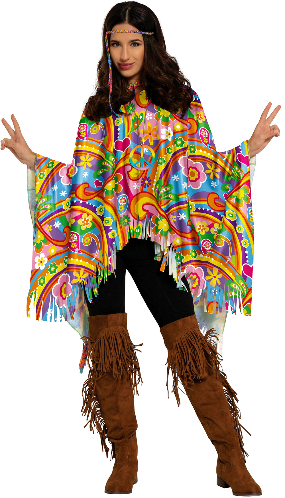 PONCHO HIPPIE
