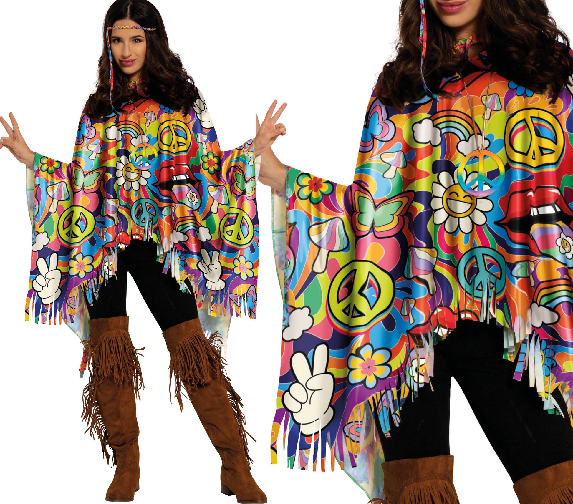 PONCHO HIPPIE