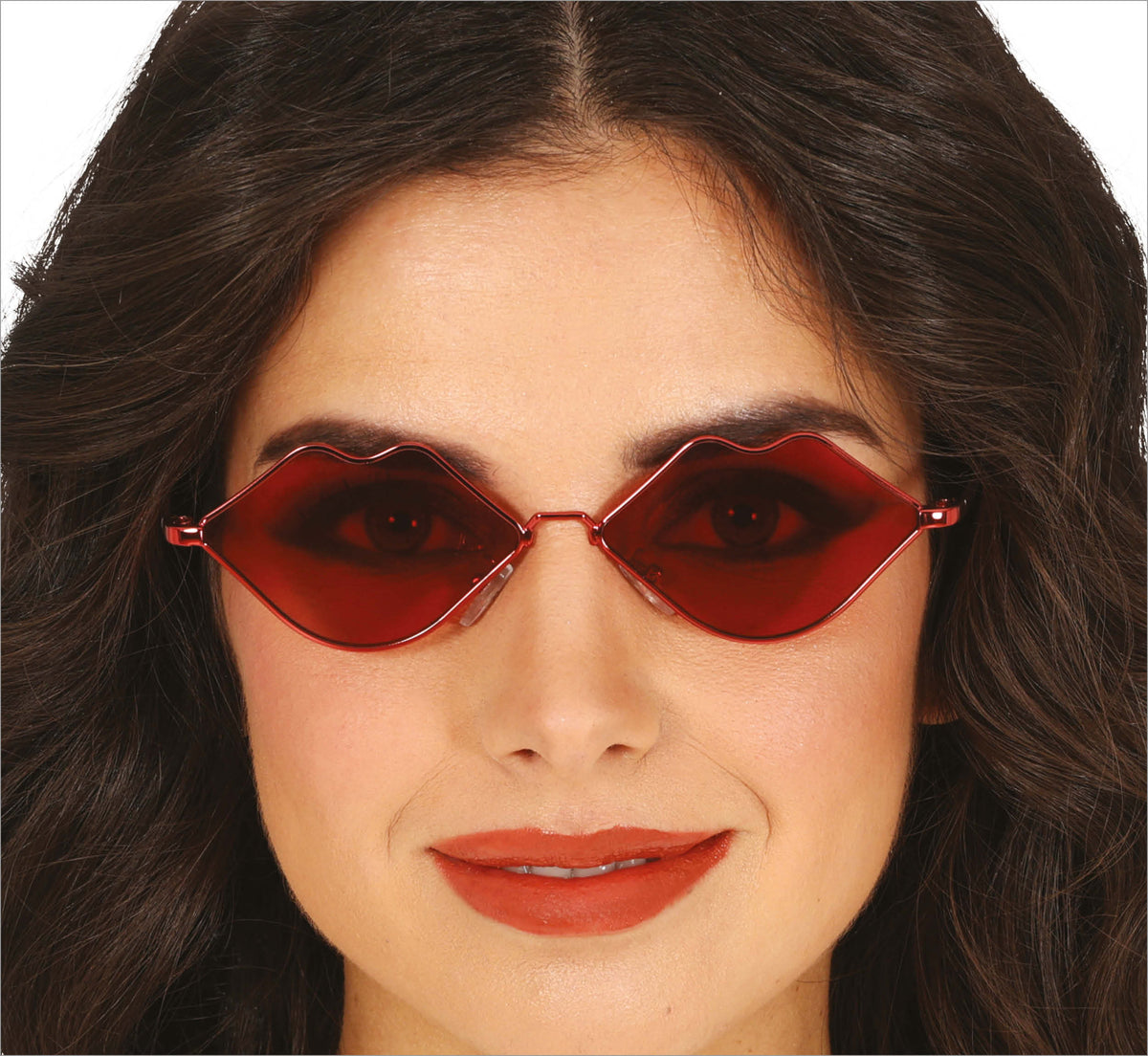LIP GLASSES WITH METAL FRAME