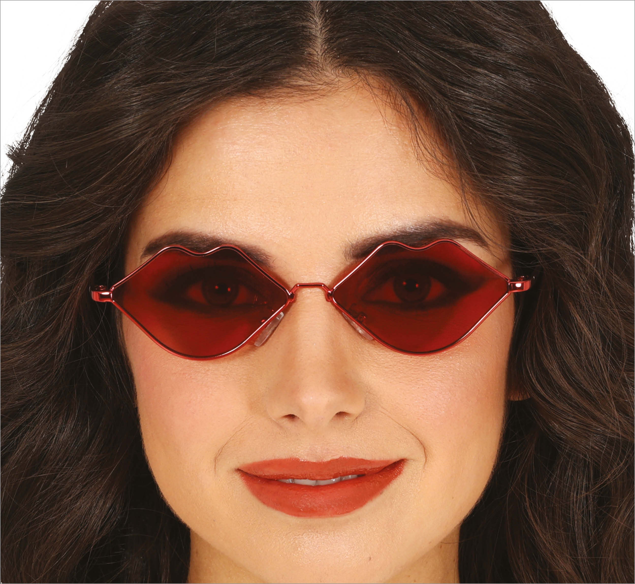 LIP GLASSES WITH METAL FRAME