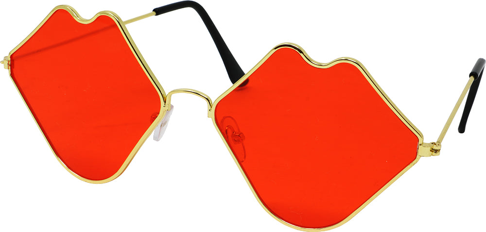 LIP GLASSES WITH METAL FRAME