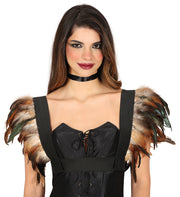 FEATHER VEST, ADULTS