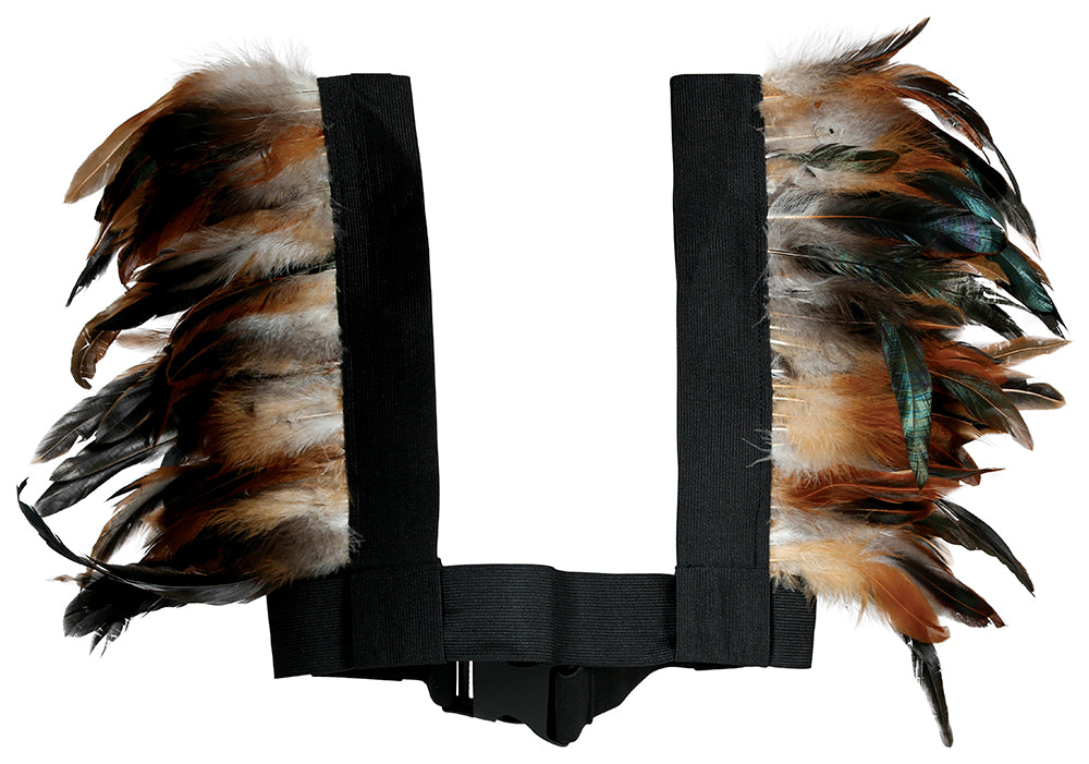 FEATHER VEST, ADULTS