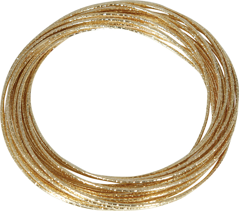 GOLD BRACELET MADE OF 20 METAL BRACELETS, ADULTS