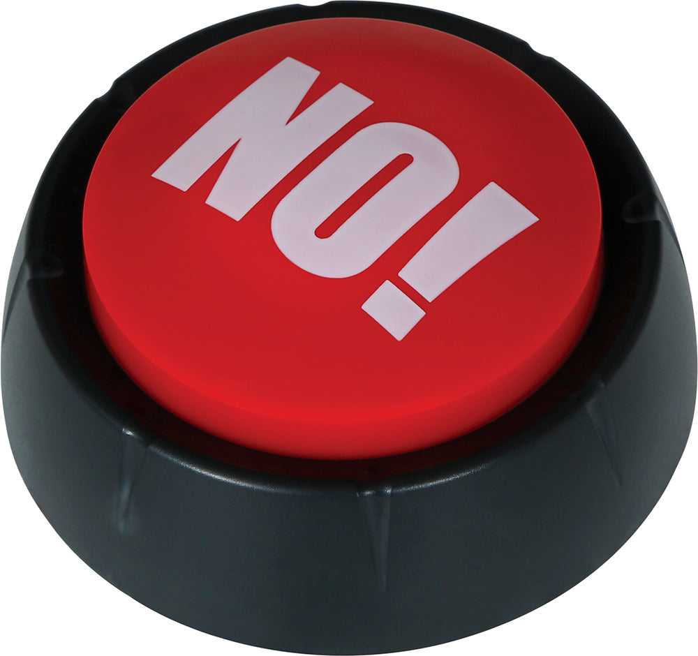 2 BUZZER BUTTONS, “YES!” AND “NO!”, 9 CM