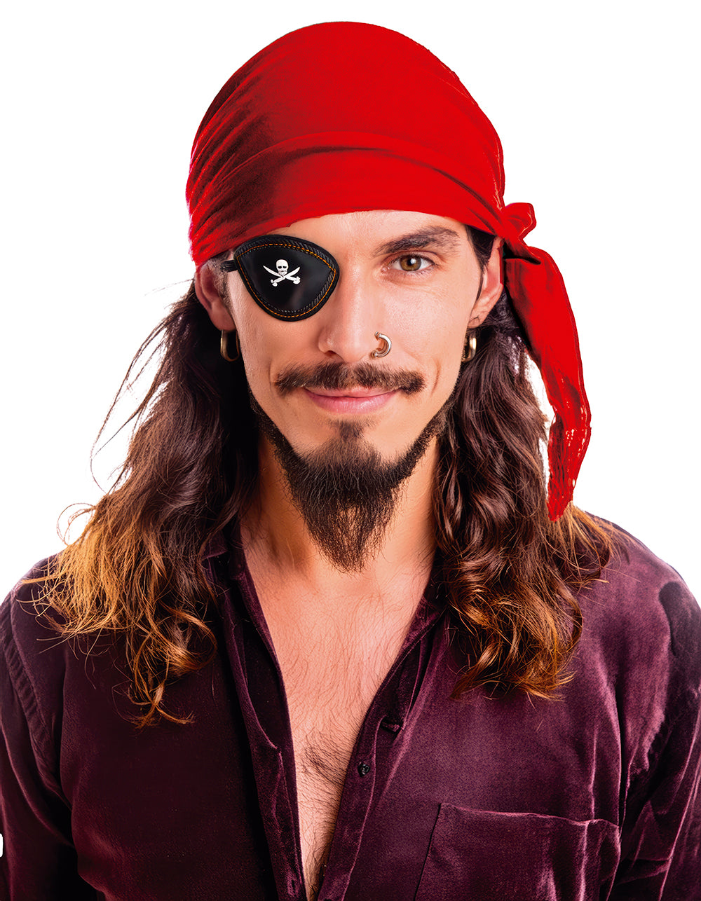 VELVET PIRATE SCARF