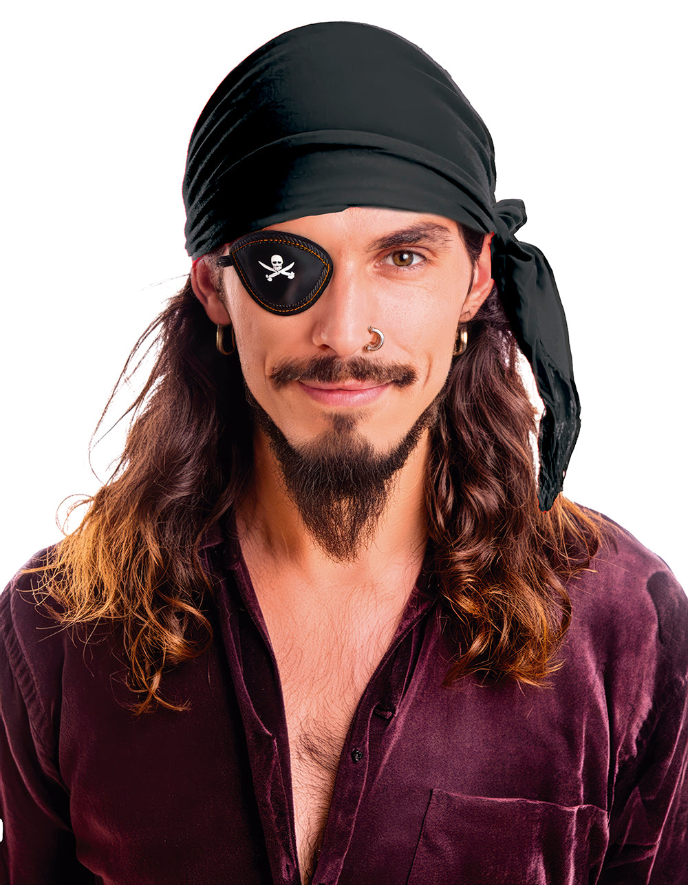 VELVET PIRATE SCARF