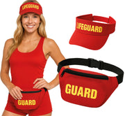 LIFEGUARD WAIST BAG AND VISOR SET