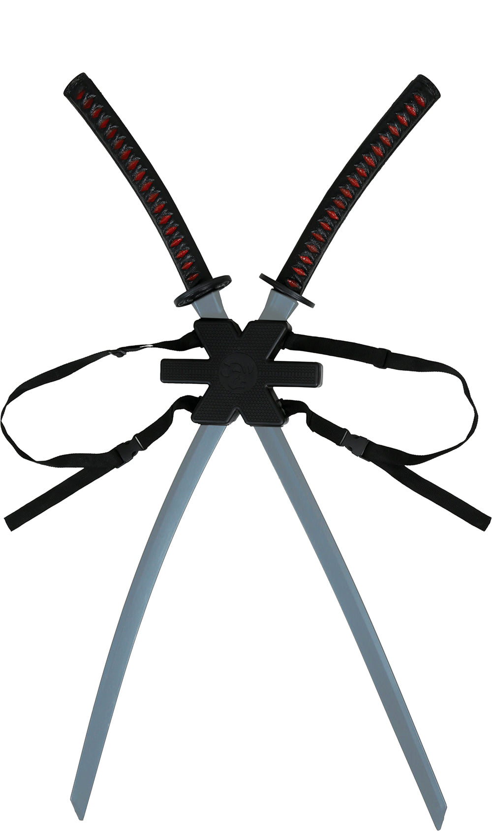 2 SAMURAI SWORDS FOR BACK 95 CM