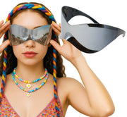 FUTURISTIC MIRROR GLASSES