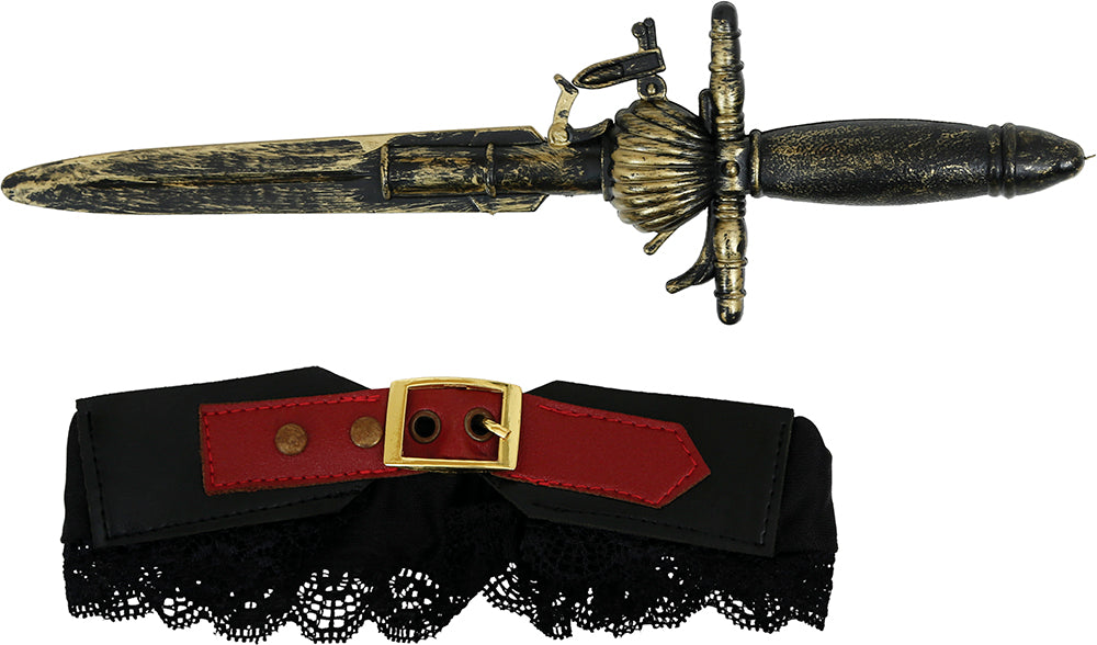 DAGGER WITH LACE, ADULT