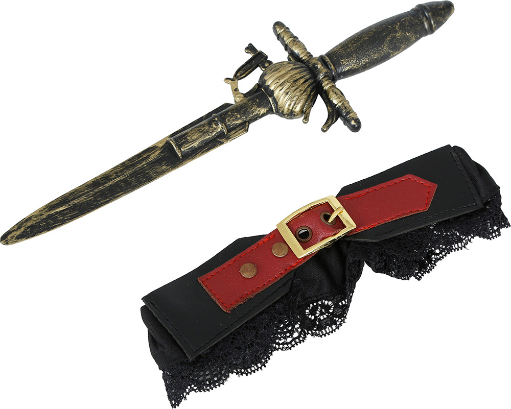 DAGGER WITH LACE, ADULT