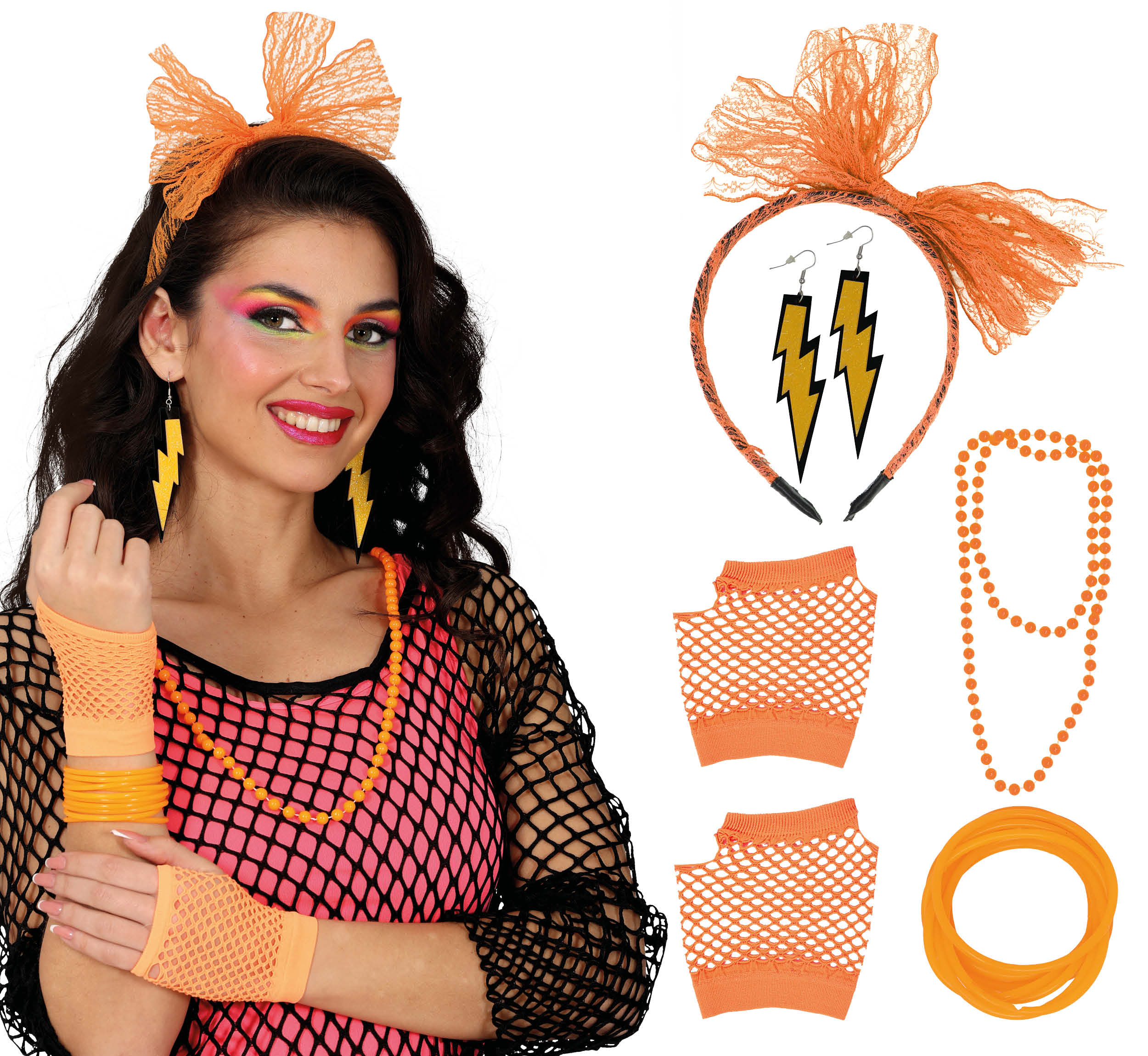 5-PIECE 80S SET, ADULT