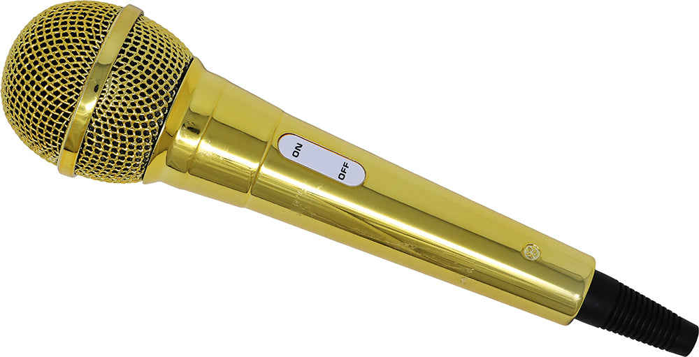 GOLD MICROPHONE 20 CM