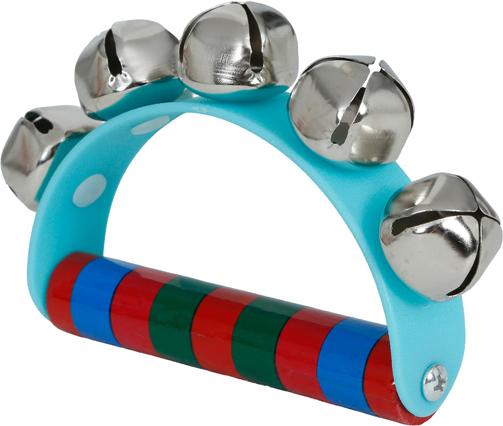 WOODEN JINGLE BELL RATTLE 9X11 CM